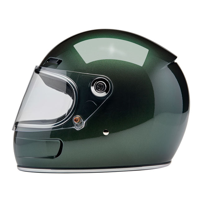 Biltwell Gringo SV Motorfietshelm Sierra Groen Met Ventilatie DOT FMVSS 218 ECE R22 06 Certificering