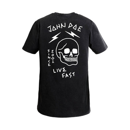 New; cool and a bit different that is the new collection of t-shirts and hoodies from John Doe. All made of 100% cotton and with a regular fit. Most shirts have a nice back print and a small print in the front. Make your choice or buy several; it''s up to you!!