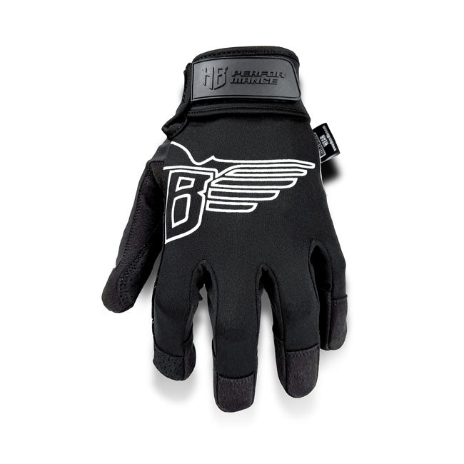 HeinzBikes Eagle Split Handschoenen Zwart, Versterkte Palmen