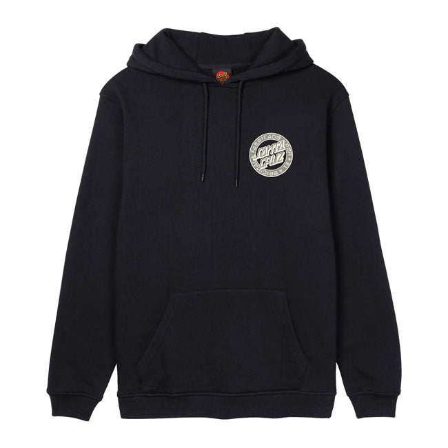 Roll up and stand out in the latest t-shirts and apparel from Santa Cruz Skateboards. The Loco Dot hoodie features small front and large back Santa Cruz Loco Dot logo prints in soft hand ink. Santa Cruz has been manufacturing the best skateboards and apparel since 1973. Innovative skateboards and artwork from the beginning ''til the end. 80% cotton / 20% polyester 330gsm brushed fleece Regular fit Pouch pocket