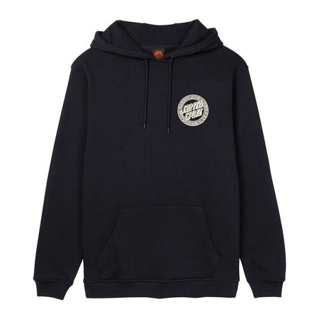 Roll up and stand out in the latest t-shirts and apparel from Santa Cruz Skateboards. The Loco Dot hoodie features small front and large back Santa Cruz Loco Dot logo prints in soft hand ink. Santa Cruz has been manufacturing the best skateboards and apparel since 1973. Innovative skateboards and artwork from the beginning ''til the end. 80% cotton / 20% polyester 330gsm brushed fleece Regular fit Pouch pocket