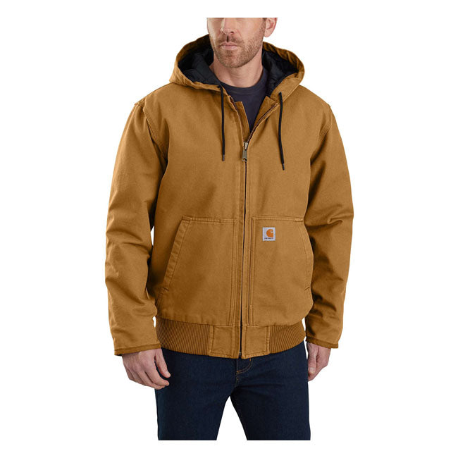 Carhartt Jas Bruin Geïsoleerde Katoen Duck 3MT Thinsulate