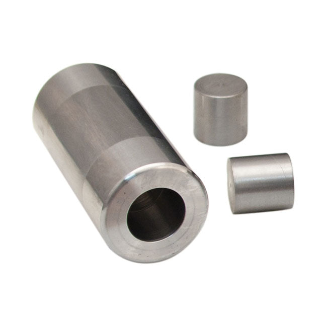 1.671" diameter for all 99-17 OEM Twin Cam and S&S 3-piece flywheel assemblies (press-in style) produced after 2013. Incl. crankpin end plugs.   Note: For replacement crankpin end plugs see 565133.