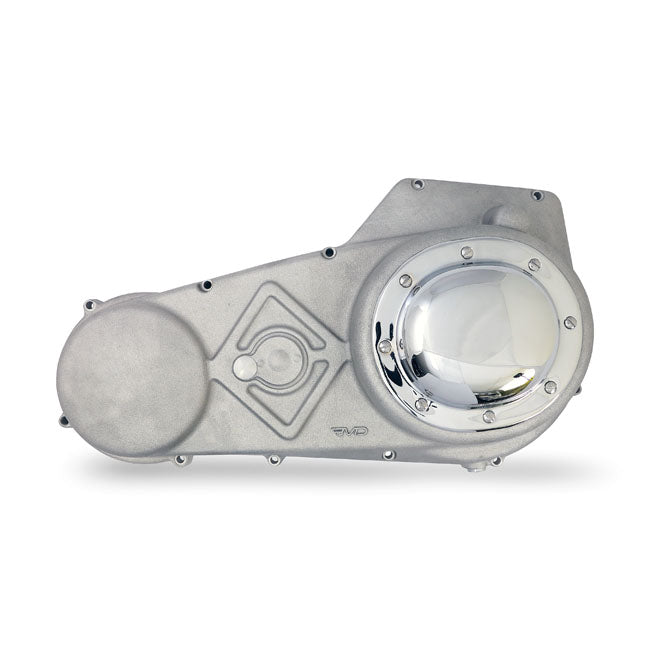 Raw cast aluminum primary cover; directly influenced by the early tin diamond primary covers; as used by Captain America & Billy in the 1969 Easy Riders motion picture; hence the name Billy Boy. The perfect match for your trip back in time. Re-use stock mounting hardware. Gaskets must be ordered separately.    Note: A large diameter starter shaft bushing; for 89-93 models; is pre-installed. For 94-06 models the small diameter starter shaft bushing (950690/33446-94A) must be ordered separately and installed.