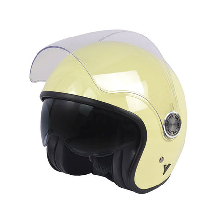Feel the thrill of riding with By City The City helmet. This lightweight jet helmet is designed with precision; quality; and performance in mind. Featuring a fiberglass shell to maximize protection and optimize the weight/protection ratio; this stylish helmet also has multi-density padding to give you enhanced comfort while reducing fatigue. It comes with ECE/UN R.22.06 homologation; removable and washable interior; micrometric buckle closure; integrated sun visor; rear attachment for glasses and even a mob