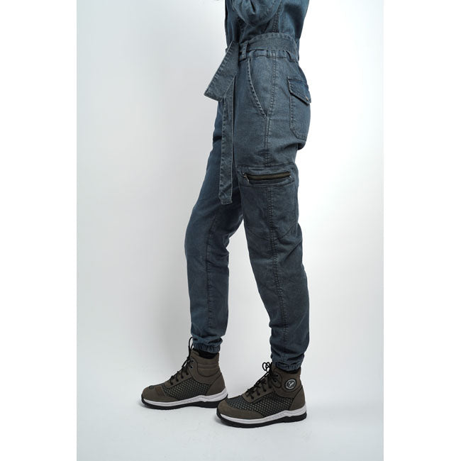 By City Black Hawk Dames Overall Denim Flexishock