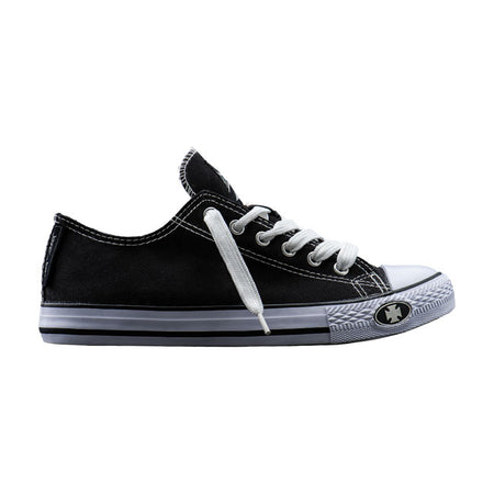 Classic Warrior shoes with rubber sole; an extra soft footbed for your comfort and OG Cross on the inner lining.