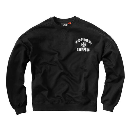 WCC brought something new into the Iron Series collection. The everyday gym staples with a West Coast Choppers touch. This collection is not only available in some new colors; but we will constantly introducing new styles. These Iron Oversized raglan sweat come in a oversized fit with raglan sleeves for a wider physique. The front features a 3D print of our Iron logo on the left chest and a big hit at the back.