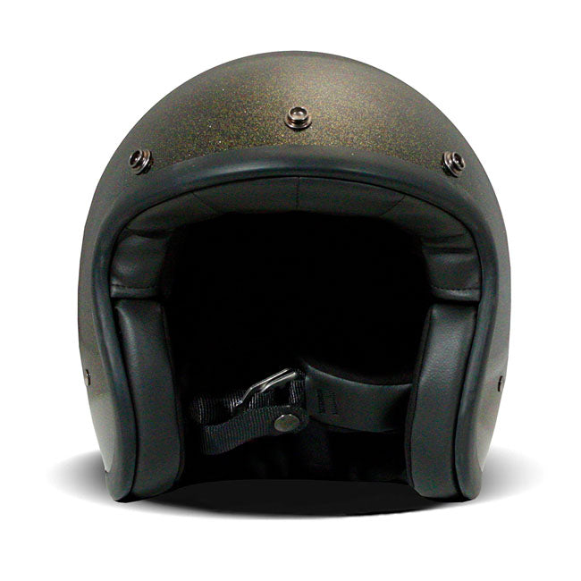 Embrace the fusion of classic style and modern functionality with the DMD Retro helmet; a nod to the iconic 70''s design. This helmet isn''t just a protective gear but a statement piece; crafted for those who dare to stand out. With its ECE 22.06 approved fiberglass shell available in three sizes; it offers a snug fit. The helmet is bluetooth ready; features integrated snaps for visors; and boasts a luxurious; washable lining with Velcro for a custom fit. Secured with a padded chin strap and a reliable Doub