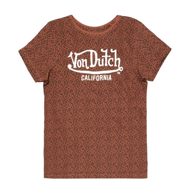 Von Dutch is an American fashion brand posthumously named after Kenny Howard; a.k.a. "Von Dutch"; an American motorcycle mechanic; artist and pinstriper. We have some nice shirts; sweats; hoodies; t-shirts and caps in our collection. All produced of cotton or a mix of cotton and elastane. So make up your mind and choose or just buy them all!