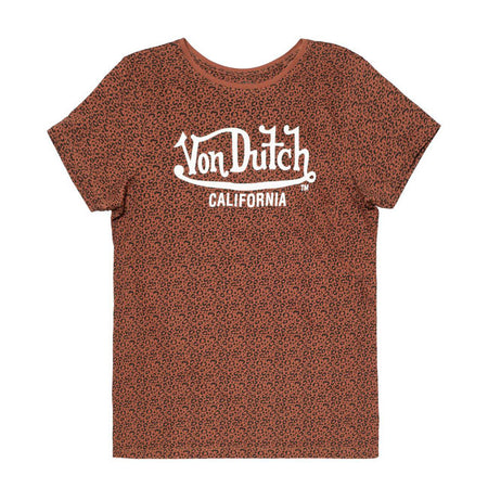Von Dutch is an American fashion brand posthumously named after Kenny Howard; a.k.a. "Von Dutch"; an American motorcycle mechanic; artist and pinstriper. We have some nice shirts; sweats; hoodies; t-shirts and caps in our collection. All produced of cotton or a mix of cotton and elastane. So make up your mind and choose or just buy them all!