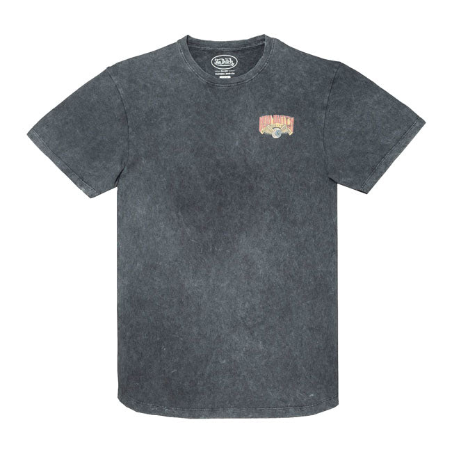 Von Dutch is an American fashion brand posthumously named after Kenny Howard; a.k.a. "Von Dutch"; an American motorcycle mechanic; artist and pinstriper. We have some nice shirts; sweats; hoodies; t-shirts and caps in our collection. All produced of cotton or a mix of cotton and elastane. So make up your mind and choose or just buy them all!