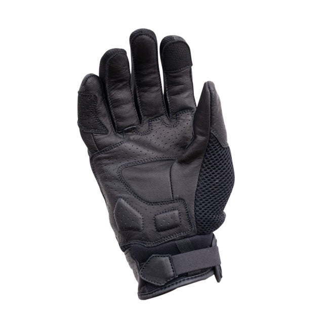 Feel maximum ventilation and protection with the Aero Mesh glove from John Doe. Inspired by the Aero Mesh jacket; this glove offers an unbeatable combination of air permeability and safety. Thanks to its perforated construction; the Aero Mesh glove allows optimal air circulation and keeps your hands cool even on the hottest days. The integrated knuckle protection provides additional safety without compromising comfort. Whether you''re riding through the city or going on extended tours; the Aero Mesh glove o