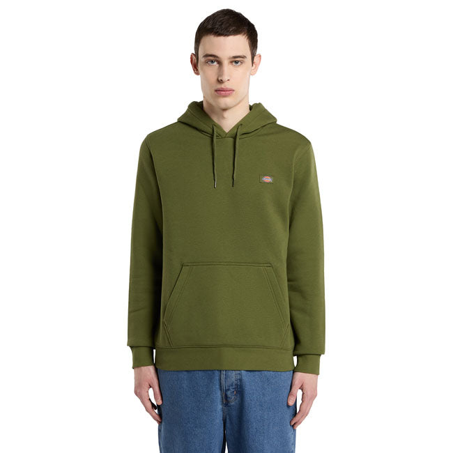 The Dickies Oakport hoodie is a regular fit hoodie featuring the iconic Dickies woven label on the chest; front pouch pocket; flat locked seams and a cotton drawstring hood. Made with poly-cotton brushed fleece for its durable; wrinkle and shrink resistant properties. A staple piece made for comfort and durability. Brushed fleece 60% BCI cotton / 40% polyester 350 GSM