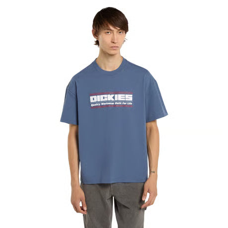 Dickies Derby T Shirt Retro Indigo 230 GSM Boxy Pasvorm