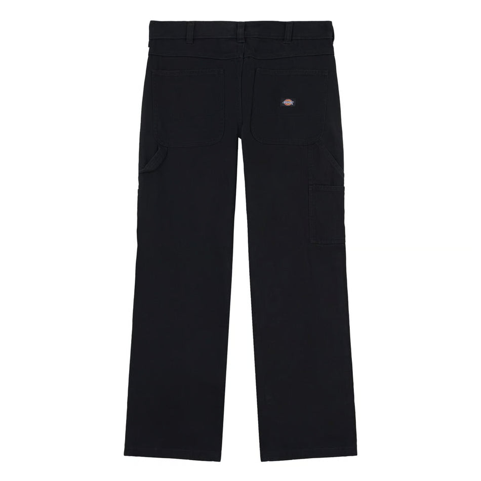 Dickies Carpenter Canvasbroek Zwart Regular Fit Met Hamerlus En Meterzak 12oz Katoen