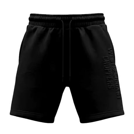 West Coast Choppers WCC Embossed Shorts Zwart Comfortabel