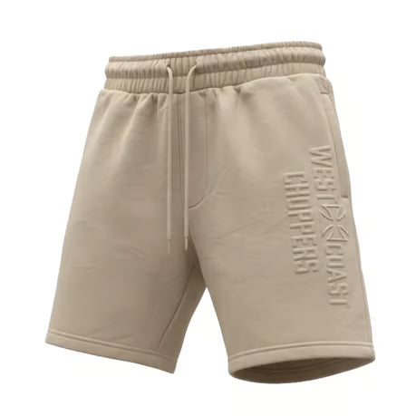 West Coast Choppers Shorts Embossed Stone Zachte Pasvorm