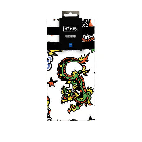 American Socks Outlaw Signature Sokken Unisex Een Maat