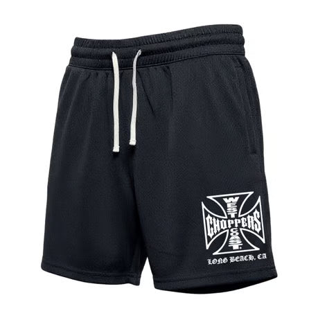 West Coast Choppers WCC OG Mesh Short Zwart Training en Lifestyle