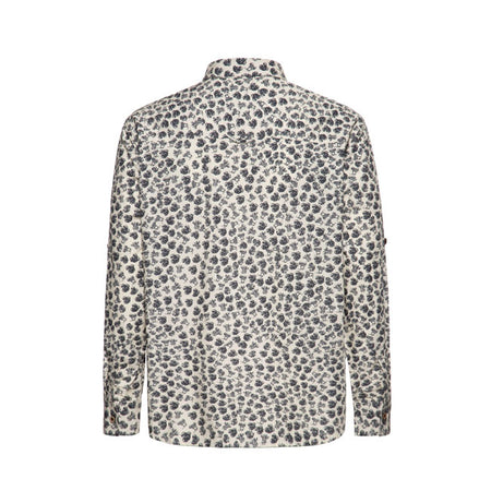 Experience the classic style with the new King Kerosin long-sleeved shirt; which impresses with its timeless details and high-quality materials. This shirt is your key to an elegant yet striking look. Made from high-quality organic cotton; the shirt offers maximum comfort and sustainability. It impresses with a classic Kent collar and a slightly rounded hem that ensures an elegant silhouette. The roll-up and fixable sleeves allow you to wear it flexibly; perfect for every occasion. The stylish all-over prin