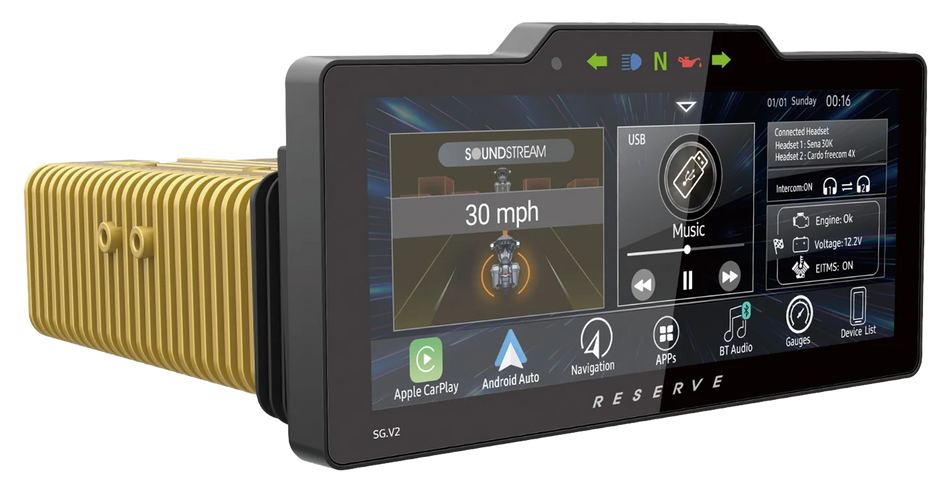 SOUNDSTREAM V2 RADIO WITH APPLE CAR PLAY & ANDROID AUTO 1998-2013