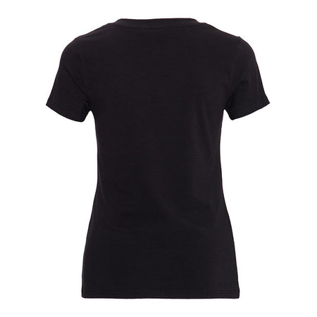 The print shirt from Queen Kerosin is full of girl power! It is made from a super soft cotton fabric that hugs the figure beautifully thanks to the stretch content! It has short sleeves and a feminine V-neckline. The "We can do it" print completes the retro look and makes a clear statement. The basic slim fit also offers lots of combination options for everyday wear! Available in several colors.