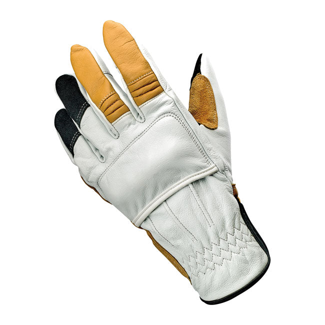 Biltwell Belden Leren Motorhandschoenen Met Thermische Barriere En Warme Fleece Liner CE 89/686