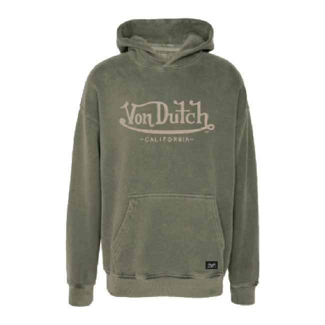 Von Dutch is an American fashion brand posthumously named after Kenny Howard; a.k.a. "Von Dutch"; an American motorcycle mechanic; artist and pinstriper. We have some nice shirts; sweats; hoodies; t-shirts and caps in our collection. All produced of cotton or a mix of cotton and elastane. So make up your mind and choose or just buy them all! Material: 60% cotton 40% polyester