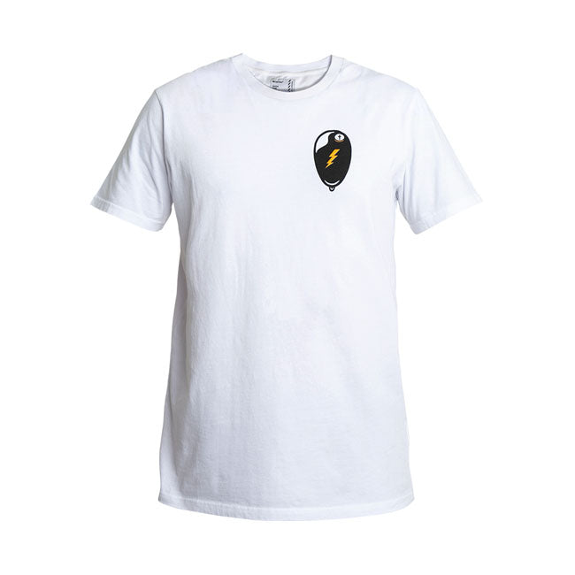 John Doe BYD II T Shirt Wit 100 Procent Katoen Reguliere Pasvorm Rug En Frontprint