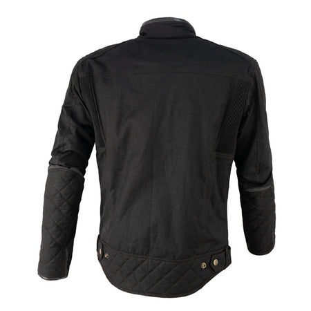 Designed with the greatest of care. The By City Belfast jacket; CE approved EN17092-4:2018 Level A; has innumerable details that will make riding your motorbike an extraordinary experience. With an ergonomic design that favours the riding position and made of waxed cotton with HIPORAr waterproof internal membrane so that the weather isn't an impediment; its inner lining and its vents make it a perfect jacket for any time of year; Removable "Flexishock" protections on elbows and shoulders certified EN1621-1: