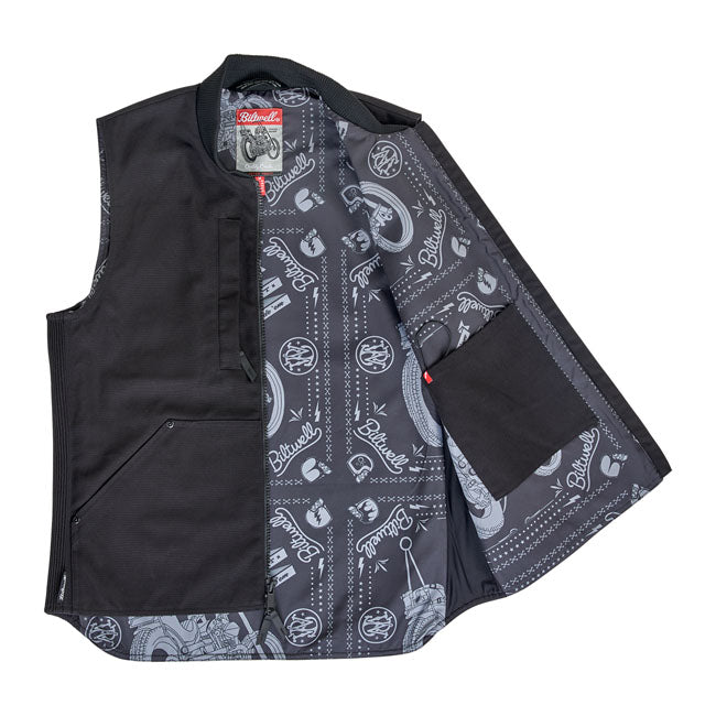Biltwell 4 Speed Vest Zwart