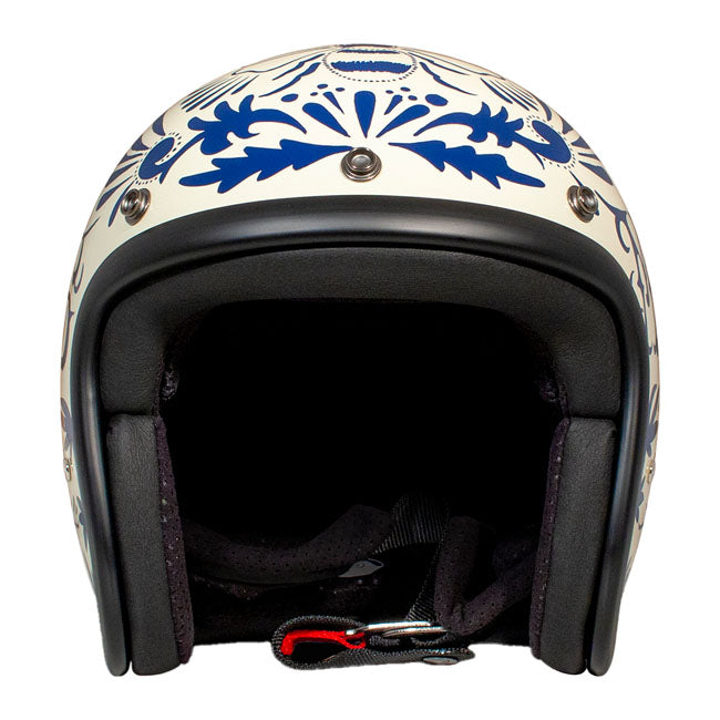 DMD Retro Helm Amori ECE 22.06 Fiberglass Schil Drie Maten