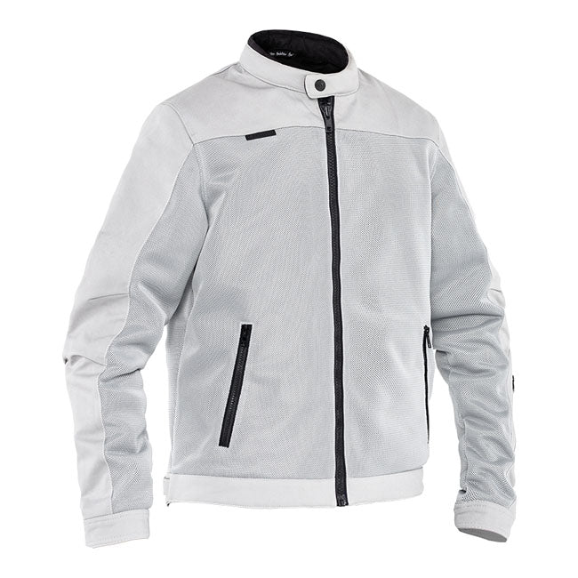 The John Doe Aero Mesh jacket; the ideal companion for hot summer days on the bike. With its fully perforated construction; it offers unbeatable ventilation while remaining extremely durable. The Aero Mesh is certified according to the AA standard (EN17092:3-2020). The perforated construction of this motorcycle jacket offers optimum ventilation; ensuring a comfortable riding experience even in extreme temperatures. Whether in the city or on the highway; the Aero Mesh jacket keeps you cool and protected. For