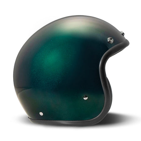 Embrace the fusion of classic style and modern functionality with the DMD Retro helmet; a nod to the iconic 70''s design. This helmet isn''t just a protective gear but a statement piece; crafted for those who dare to stand out. With its ECE 22.06 approved fiberglass shell available in three sizes; it offers a snug fit. The helmet is bluetooth ready; features integrated snaps for visors; and boasts a luxurious; washable lining with Velcro for a custom fit. Secured with a padded chin strap and a reliable Doub