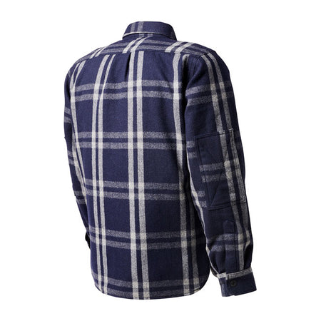 The Buellton Riding shirt by RSD has all the things we love about a riders shirt. Constructed of a heavyweight wool outer with water repellent finish; the Buellton features a premium poly quilted liner and corduroy collar and cuff lining to limit the amount of wool that touches the skin so its inviting and comfortable to wear. Other premium features include a waterproof outer device pocket; premium metal branded trims and a relaxed fit. It also comes equipped with SAS-TECT FlexCE EN 1621:2021-1 certified an