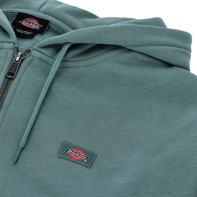 Dickies Oakport Dames Zip Hoodie Stormy Sea Fleece
