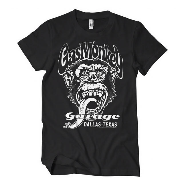 Gas Monkey Garage! Choose your favorite t-shirt; hoodie; tanktop; long sleeve or cap from the legendary Dallas-based garage founded by Richard Rawlings and made famous by their tv show. Blending craftsmanship; rock 'n' roll energy; and Texas grit; Gas Monkey Garage has become a symbol of automotive passion and bold designs. Also their apparel have bold designs; every piece; from rugged t-shirts to stylish hoodies are made from 100% cotton have a nice print on the back or front. Wear the legend. Embrace the 