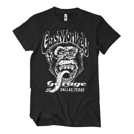 Gas Monkey Garage! Choose your favorite t-shirt; hoodie; tanktop; long sleeve or cap from the legendary Dallas-based garage founded by Richard Rawlings and made famous by their tv show. Blending craftsmanship; rock 'n' roll energy; and Texas grit; Gas Monkey Garage has become a symbol of automotive passion and bold designs. Also their apparel have bold designs; every piece; from rugged t-shirts to stylish hoodies are made from 100% cotton have a nice print on the back or front. Wear the legend. Embrace the 