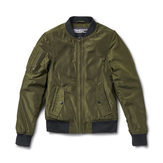Roland Sands Cambria Damesjas Donker Olijfgroen CE Level 1 Bescherming