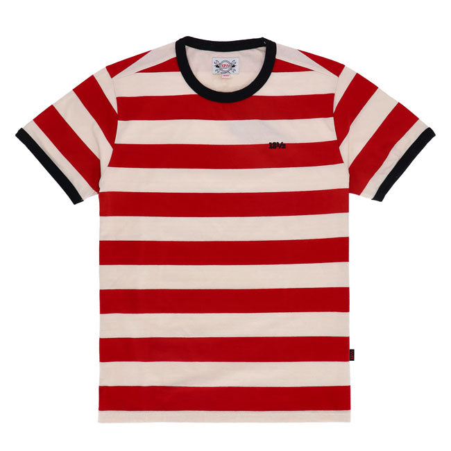 Thou Shalt Ride isn't just a phrase; it's a way of life! The 13 « shirts are crafted from yarn-dyed 100% thick cotton for a premium feel; these regular-fit pieces deliver both comfort and durability. Available in a classic black/white or striking red/white design; it features a vintage-inspired look with the 13 1/2 logo embroidered on the left chest. Choose between a t-shirt or long sleeve; perfect for every ride and every season.