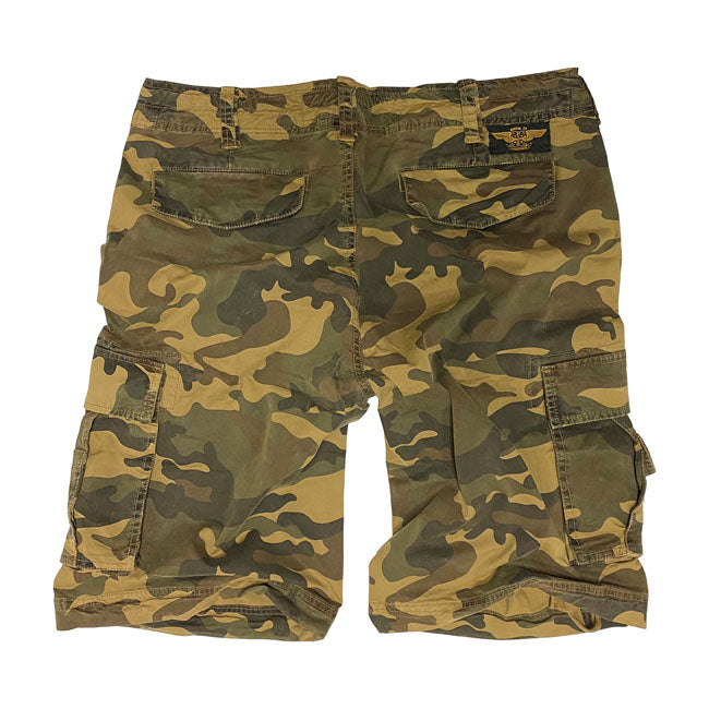 Probably the best cargo short WCC has made so far. These cargo shorts are made of 97% cotton and 3% spandex to give it extra stretch and comfort while wearing.  The shorts come with YKK fly zipper; 2 side pockets with buttons and size adjusters at the waist. At the left pockts the WCC branding label and right the Jesse James workwear logo embroidered. These shorts are perfect for working outside in summer or just as a casuel wear item.