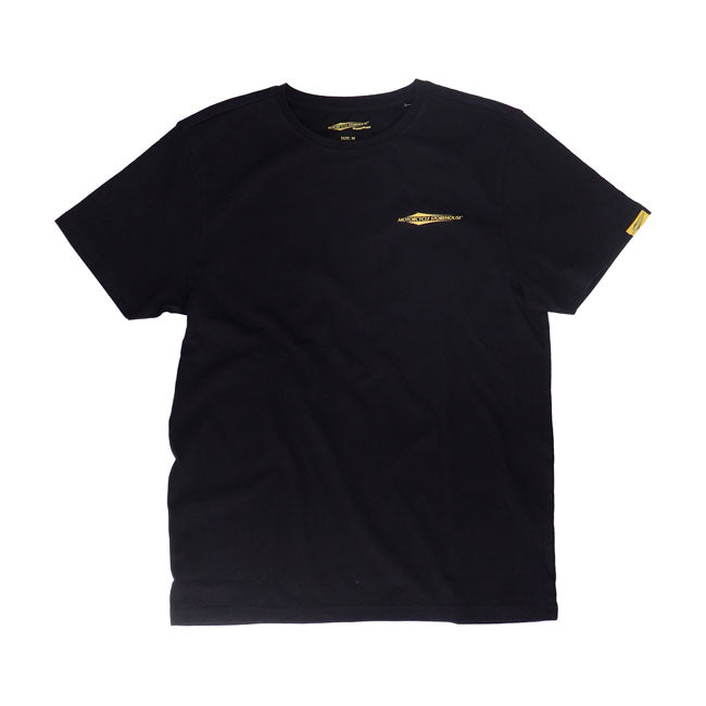 MCS Logo T Shirt Met Rugbedrukking En Borstlogo 100 Procent Katoen Normale Pasvorm