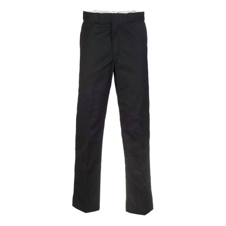 The Dickies 874 work pants is one of the core pieces at Dickies; made of their signature midweight twill now produced of consciously sourced recycled fibres. The iconic straight leg twill chino with signature regular fit; designed to be durable and comfortable; offered in a wide range of fade resistant colors. The recycled poly-cotton blend; 65% polyester 35% cotton; makes these a timeless work inspired pants that's built to last.