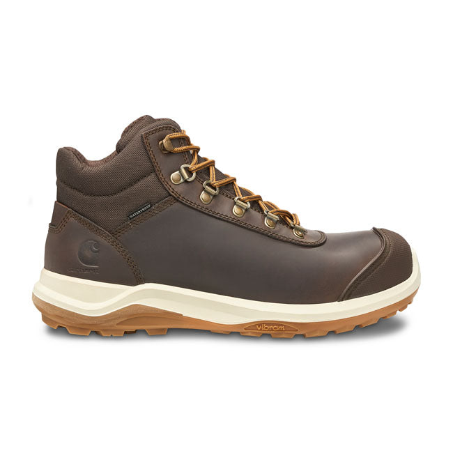 Carhartt Wylie Rugged Safety Boot S3 EN ISO 20345 Waterdicht Volnerf Leer Spotex Membraan Antipenetratieplaat Lichter