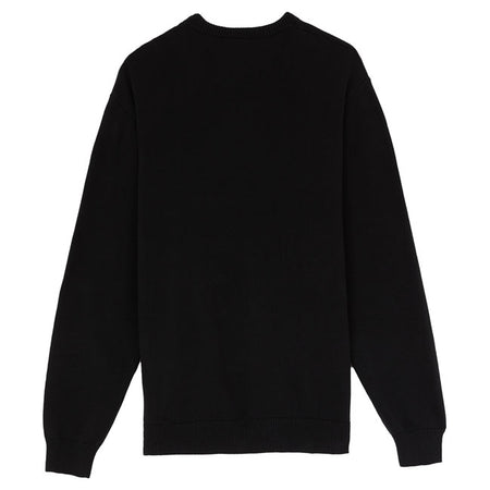The Dickies Summerdale sweater is a relaxed fit knitted crewneck sweater. Made with 100% cotton jersey; featuring ribbed collar; hem and cuffs; and embroidered contrast Dickies logo on the left chest. A classic; basic knitted crewneck for daily wear. Available in a range of classic and seasonal colors. Crewneck 100% cotton