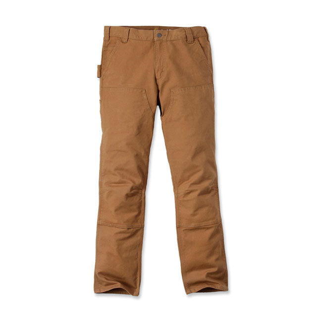 Carhartt Stretch Duck Werkbroek Bruin Rugged Flex Voorzakken