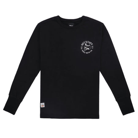 The Roeg Ricky jersey is a stylish and comfortable addition to your wardrobe through every season. Crafted with lightweight French terry in 100% cotton; that gives you a comfortable feeling while wearing. This jersey has the classic Roeg''s signature thumbholes; regular fit; crew neck and ribbed cuffs. Ricky jersey is available in several colours and a must have staple for any wardrobe. Whatever you ride; ride Roeg!