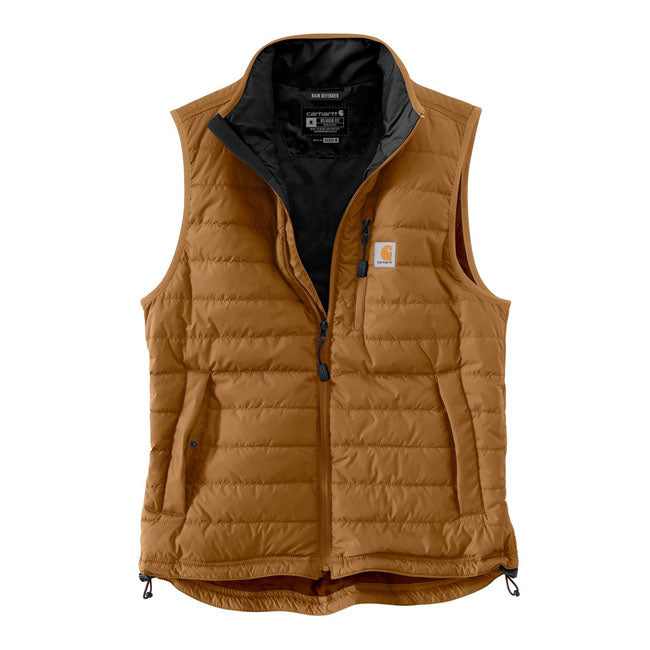 Carhartt Gilliam Vest Bruin Cordura Shell Met Lichte Isolatie Wind en Waterafstotend