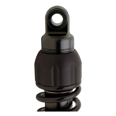 444 series shocks: Comes with FST (Frequency Sensing Technology) which dynamically adjusts damping; according to road surface. Top mount threaded hand adjustable preload. What are Progressive Suspension''s ''Heavy Duty'' shocks? If you are a lightweight rider with a lightweight passenger; STD Duty is probably your best choice; heavy duty shocks will give you a harsh ride. For Big Guys & Gals with a lot of baggage; Heavy Duty springs are the way to go. Heavy Duty is not better; it''s different.Heavy Duty sho